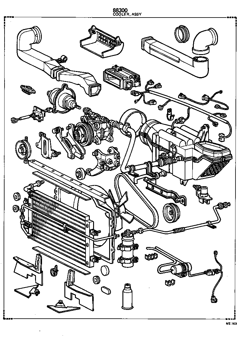  HILUX |  HEATING AIR CONDITIONING SET