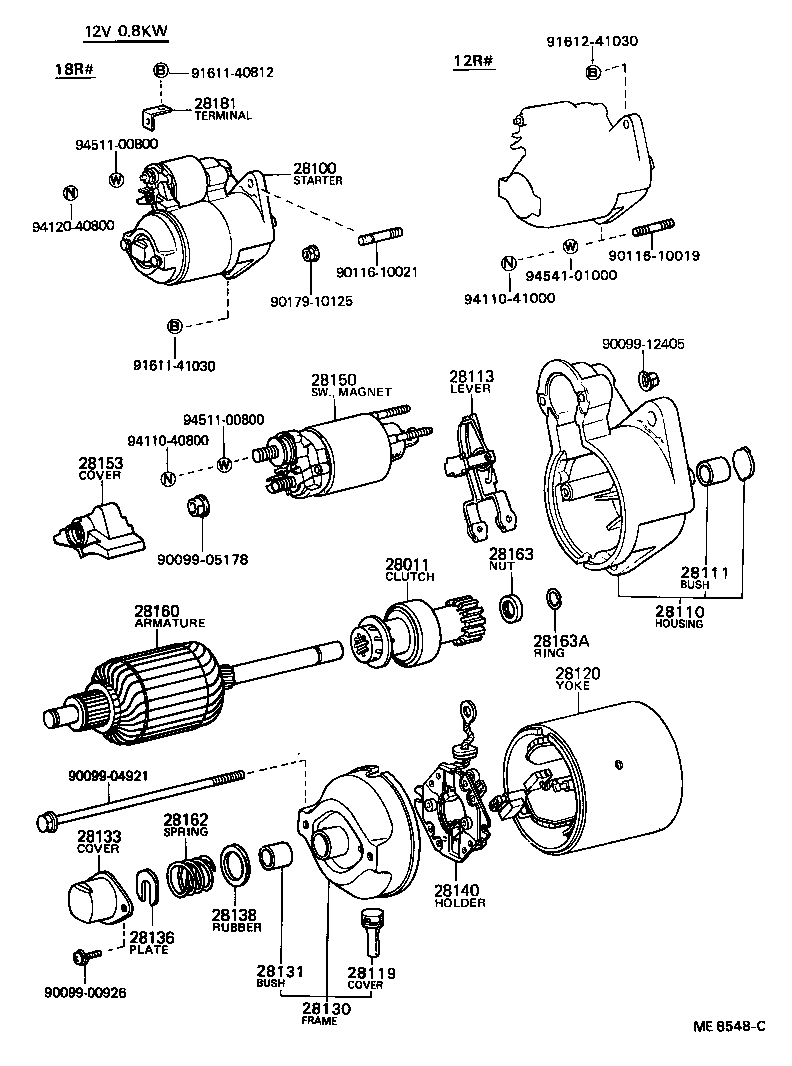  HILUX |  STARTER