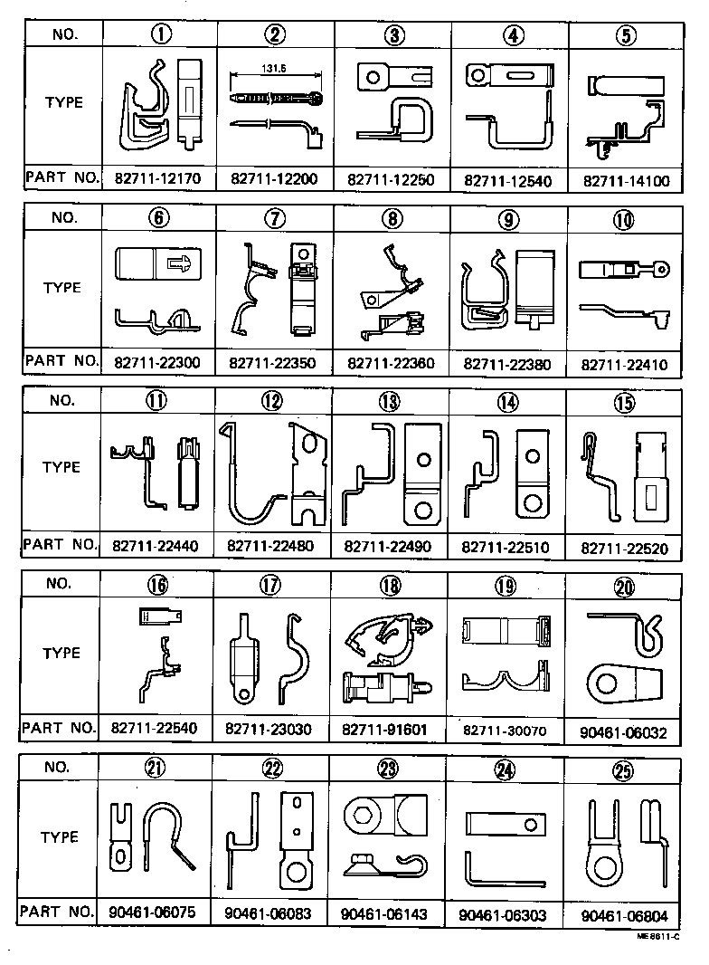  CRESSIDA |  WIRING CLAMP