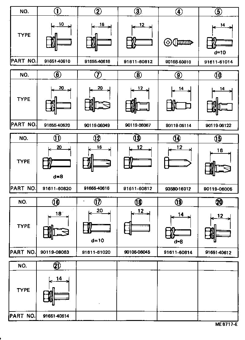  CRESSIDA |  WIRING CLAMP