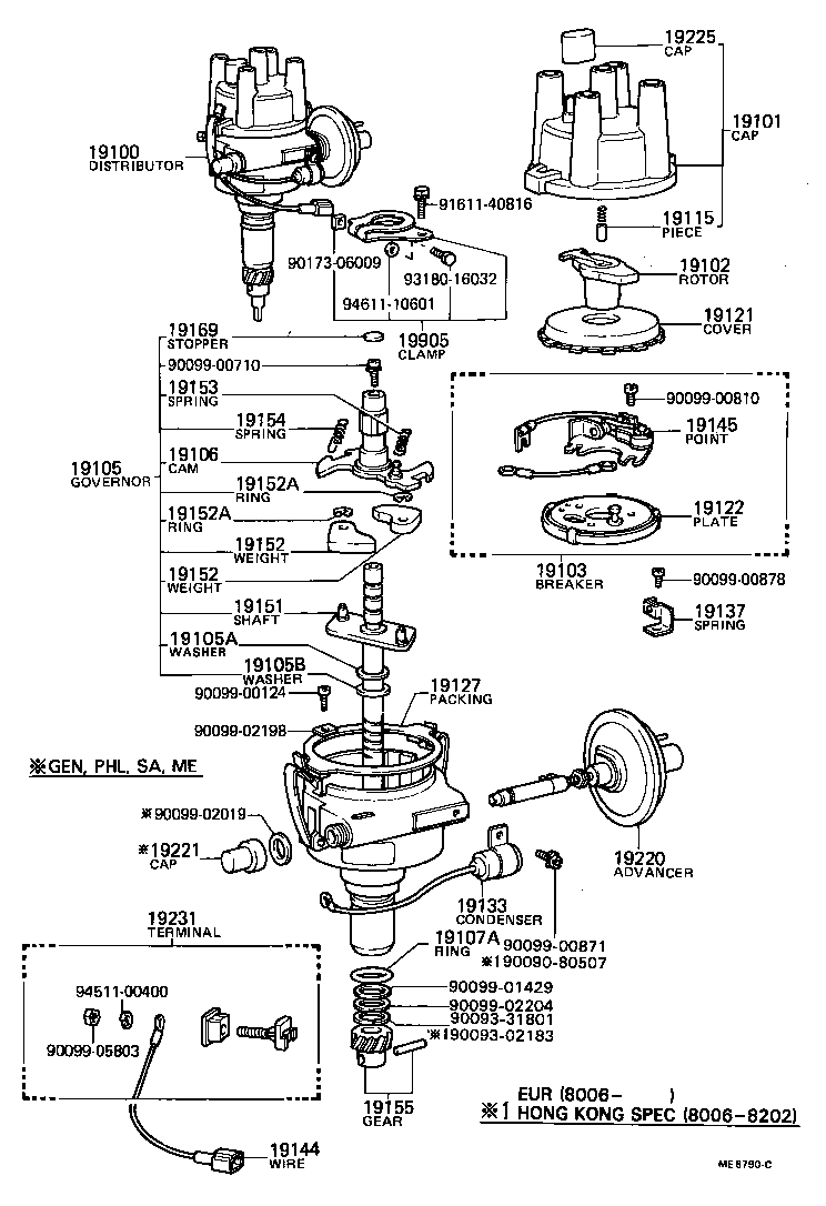  HILUX |  DISTRIBUTOR