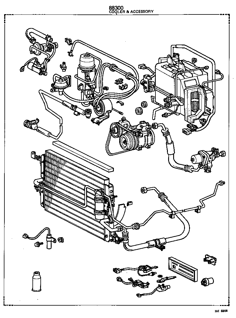  CRESSIDA |  HEATING AIR CONDITIONING SET