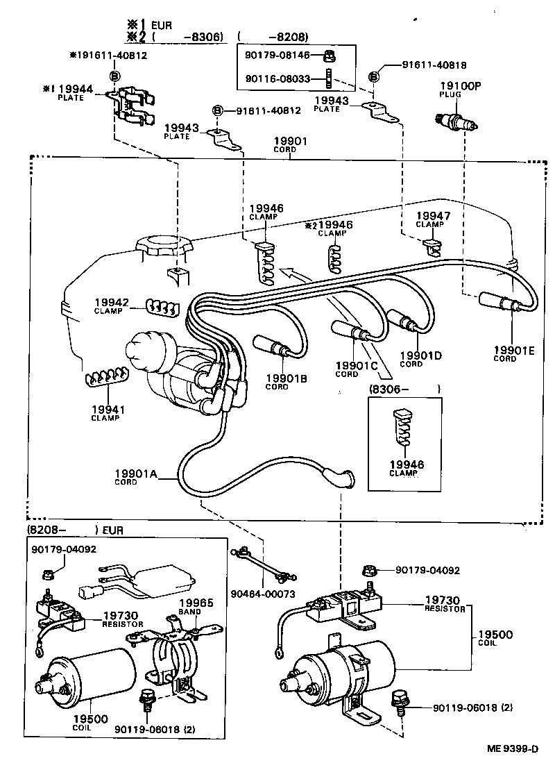  CRESSIDA |  IGNITION COIL SPARK PLUG