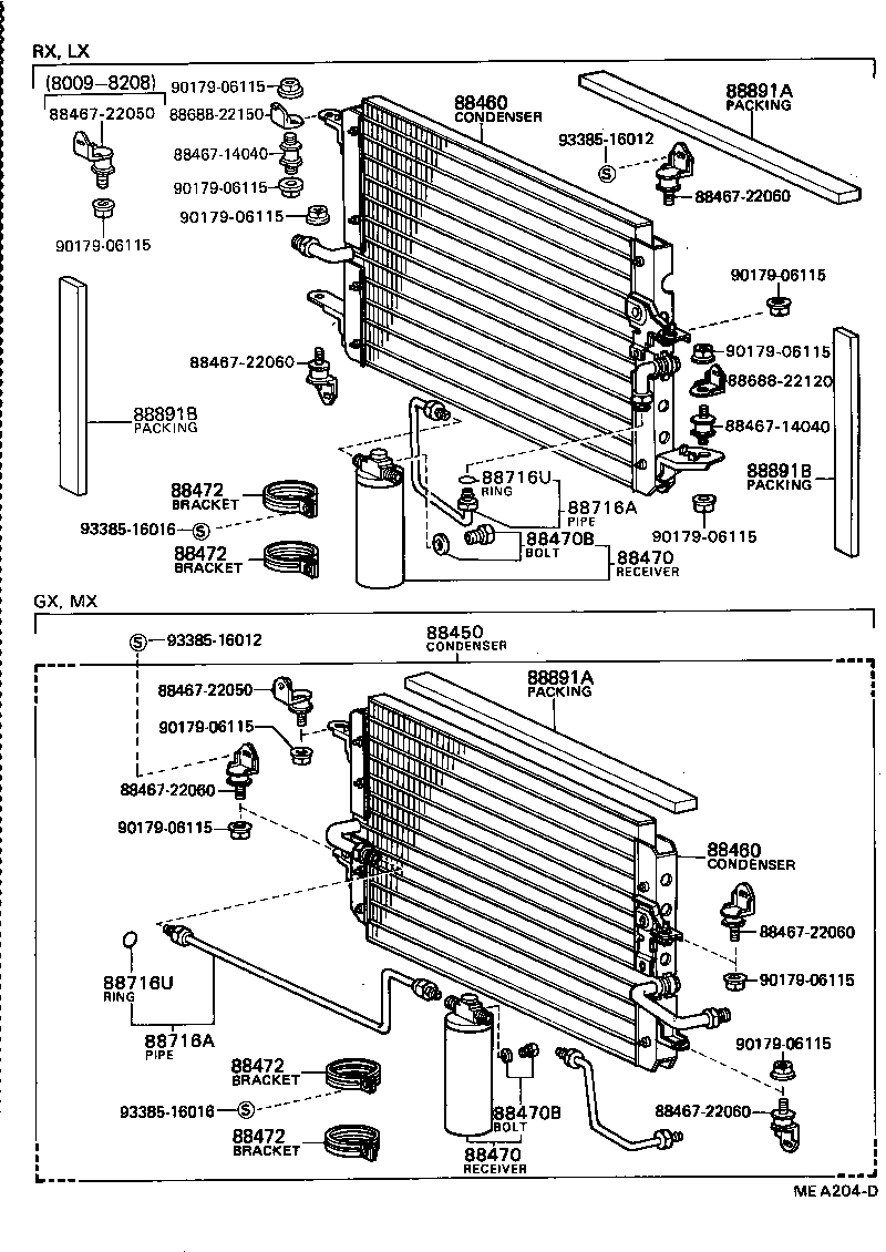  CRESSIDA |  HEATING AIR CONDITIONING COOLER PIPING