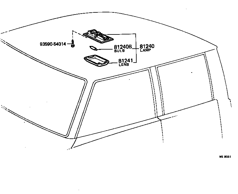  HILUX |  INTERIOR LAMP