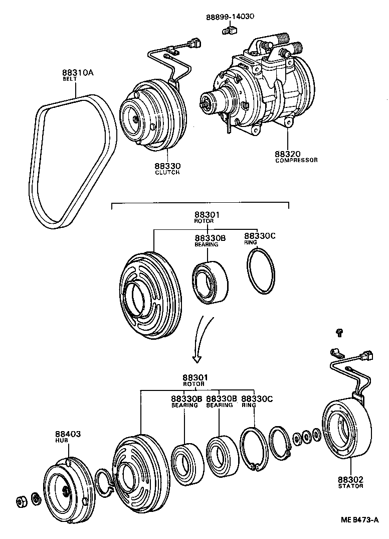  CRESSIDA |  HEATING AIR CONDITIONING COMPRESSOR