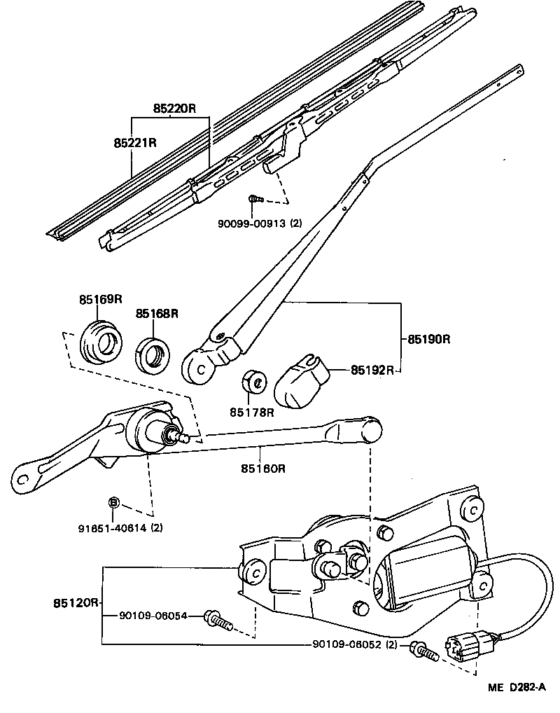  MODEL F |  REAR WIPER