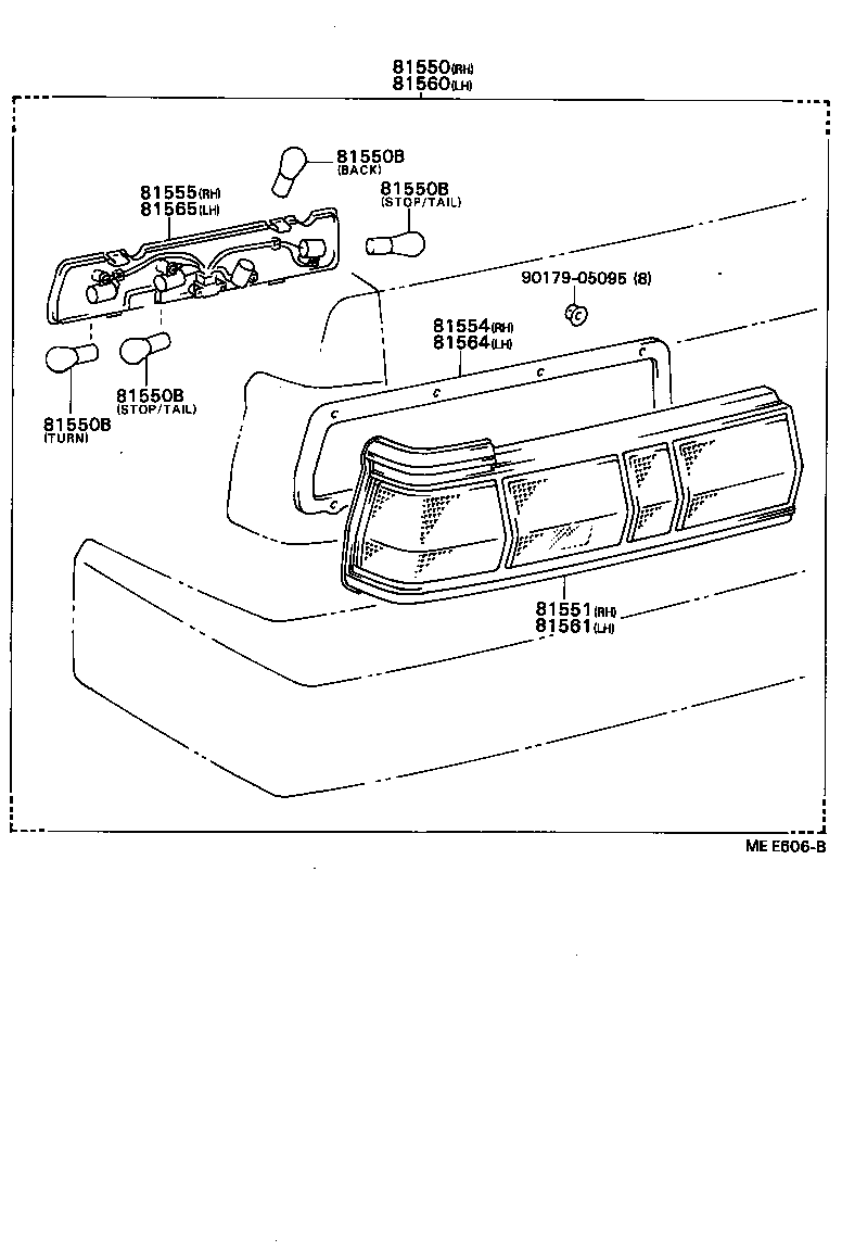  CRESSIDA |  REAR COMBINATION LAMP