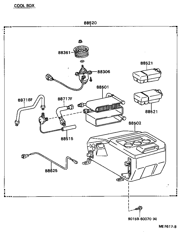  MODEL F |  HEATING AIR CONDITIONING COOLER UNIT