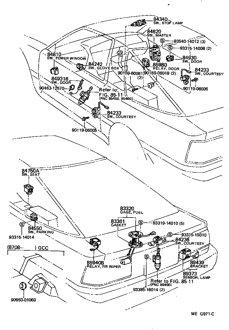  SUPRA |  SWITCH RELAY COMPUTER