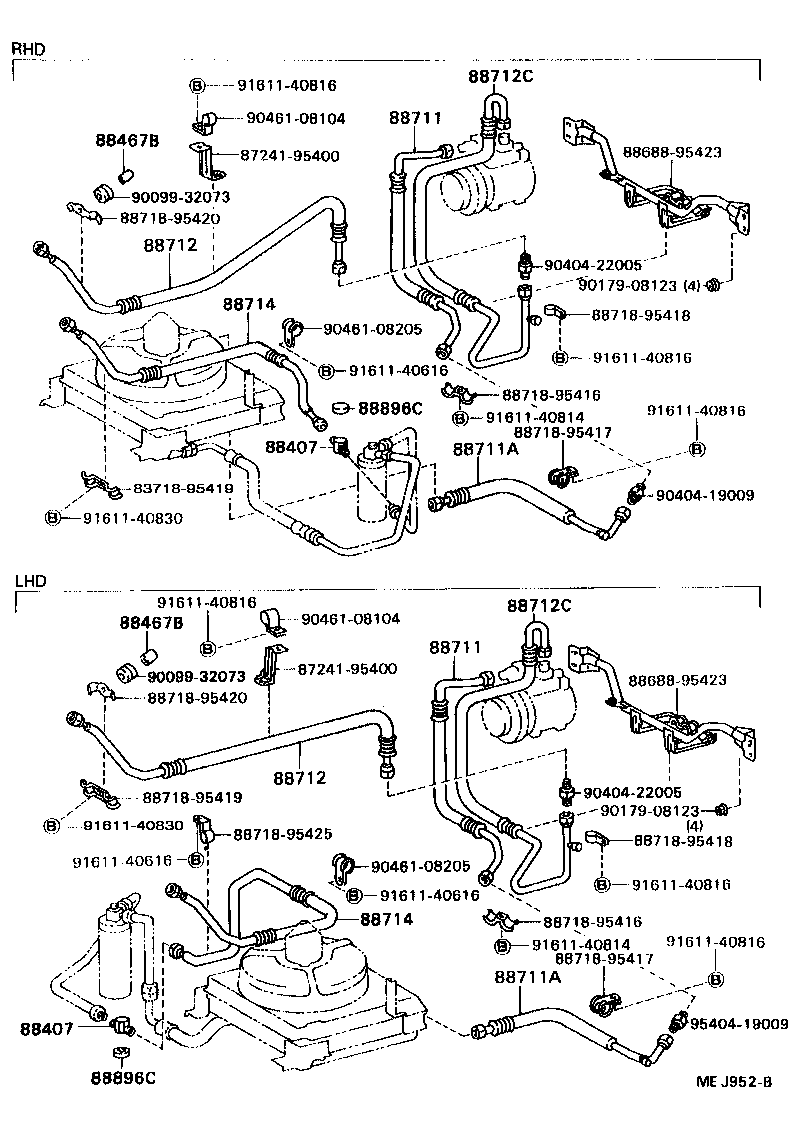  DYNA 200 |  HEATING AIR CONDITIONING COOLER PIPING