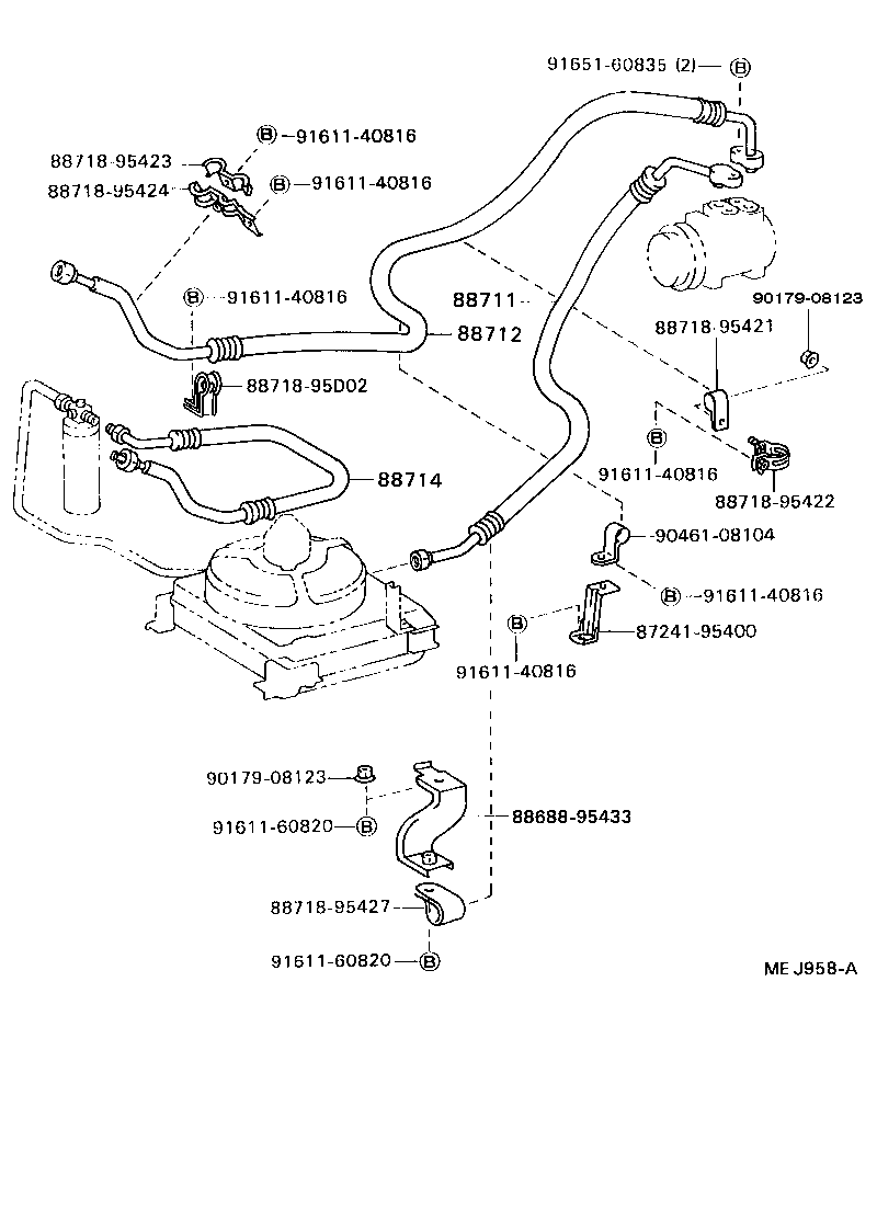  DYNA 200 |  HEATING AIR CONDITIONING COOLER PIPING
