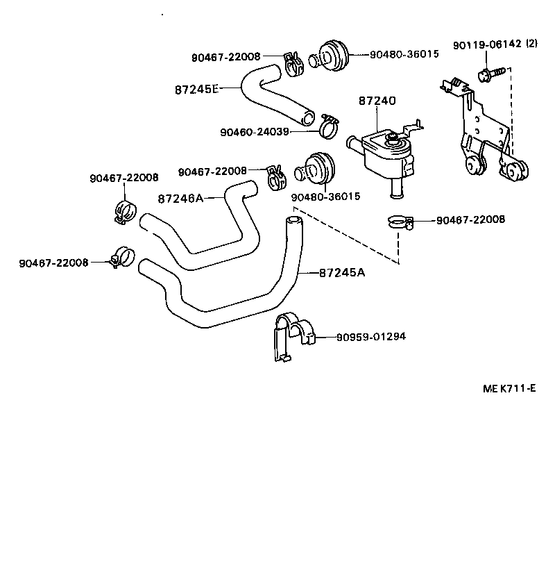  CAMRY |  HEATING AIR CONDITIONING WATER PIPING