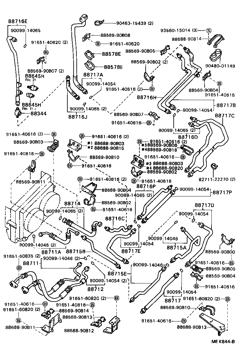  COASTER |  HEATING AIR CONDITIONING COOLER PIPING