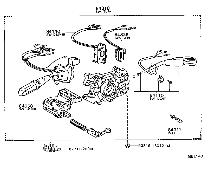  CAMRY |  SWITCH RELAY COMPUTER