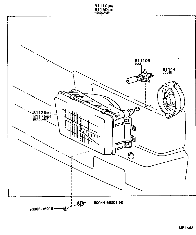  MODEL F |  HEADLAMP