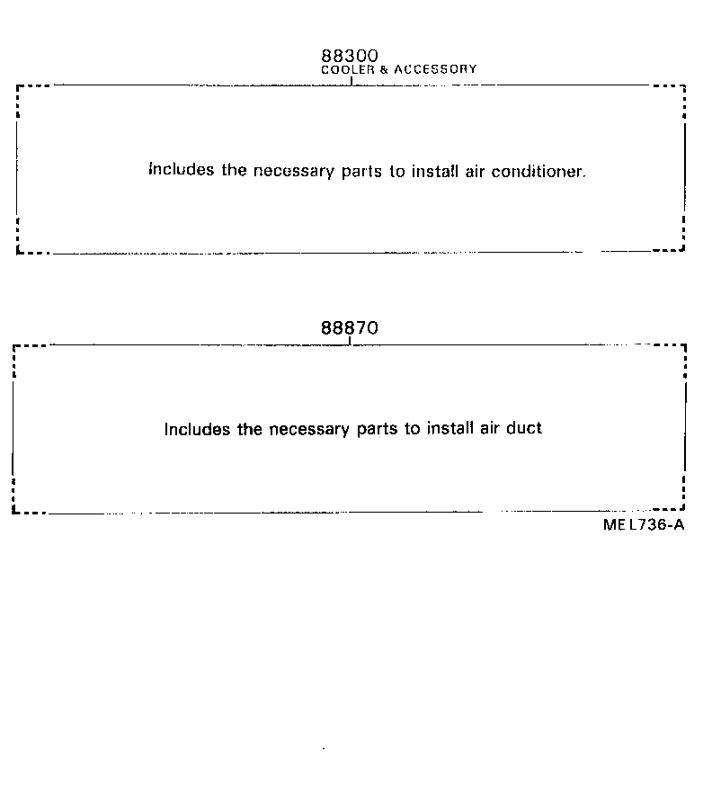  MODEL F |  HEATING AIR CONDITIONING SET