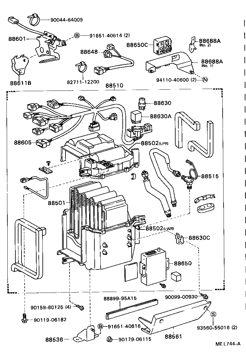  MODEL F |  HEATING AIR CONDITIONING COOLER UNIT