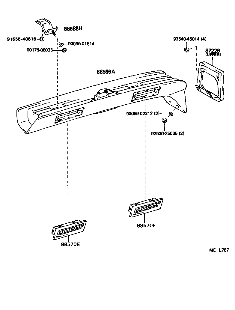  MODEL F |  HEATING AIR CONDITIONING CONTROL AIR DUCT