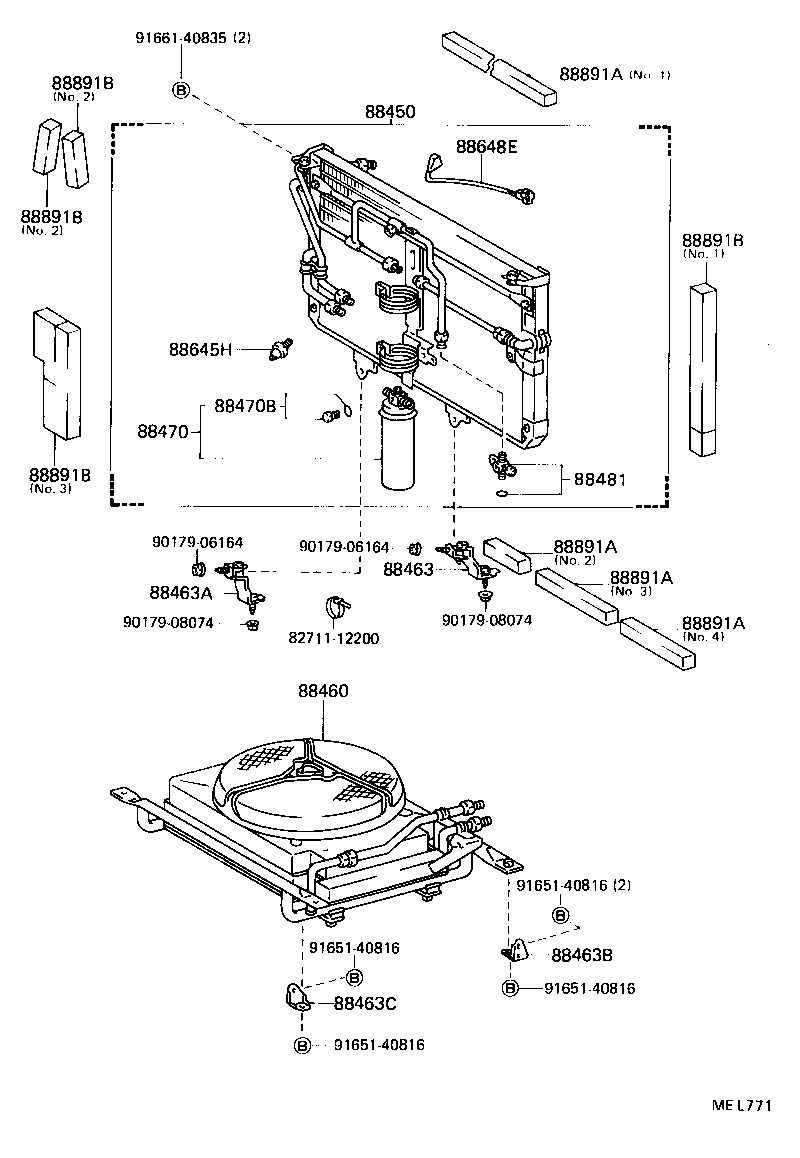  MODEL F |  HEATING AIR CONDITIONING COOLER PIPING