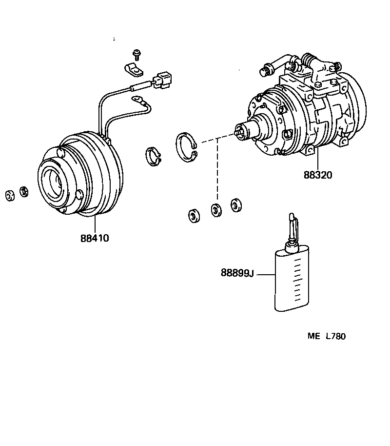  MODEL F |  HEATING AIR CONDITIONING COMPRESSOR