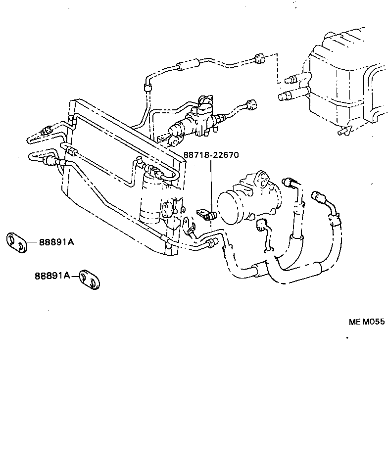  CRESSIDA WAGON |  HEATING AIR CONDITIONING COOLER PIPING