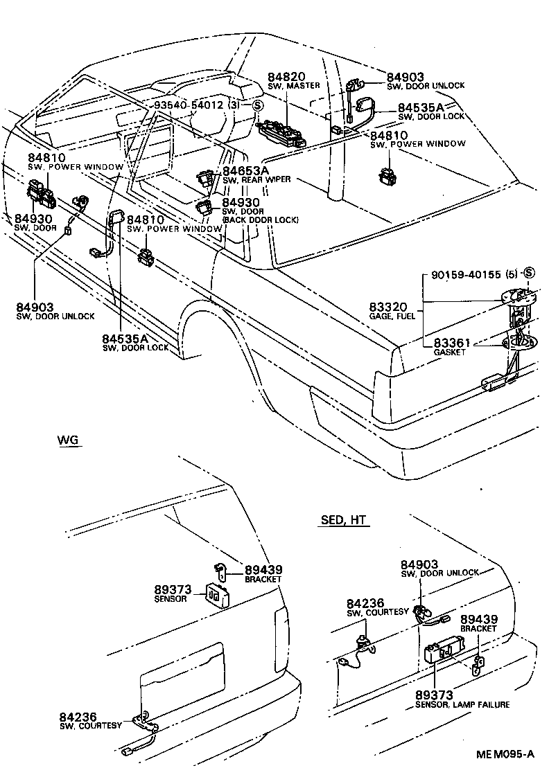  CRESSIDA WAGON |  SWITCH RELAY COMPUTER