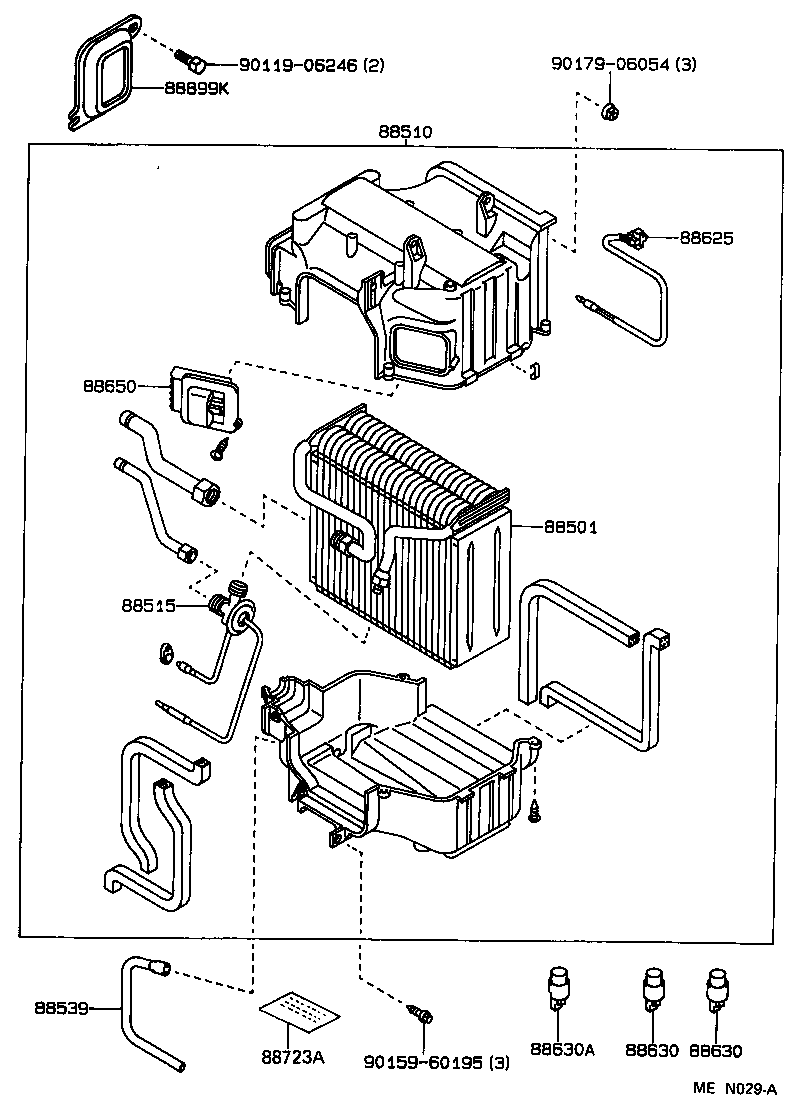  CROWN |  HEATING AIR CONDITIONING COOLER UNIT