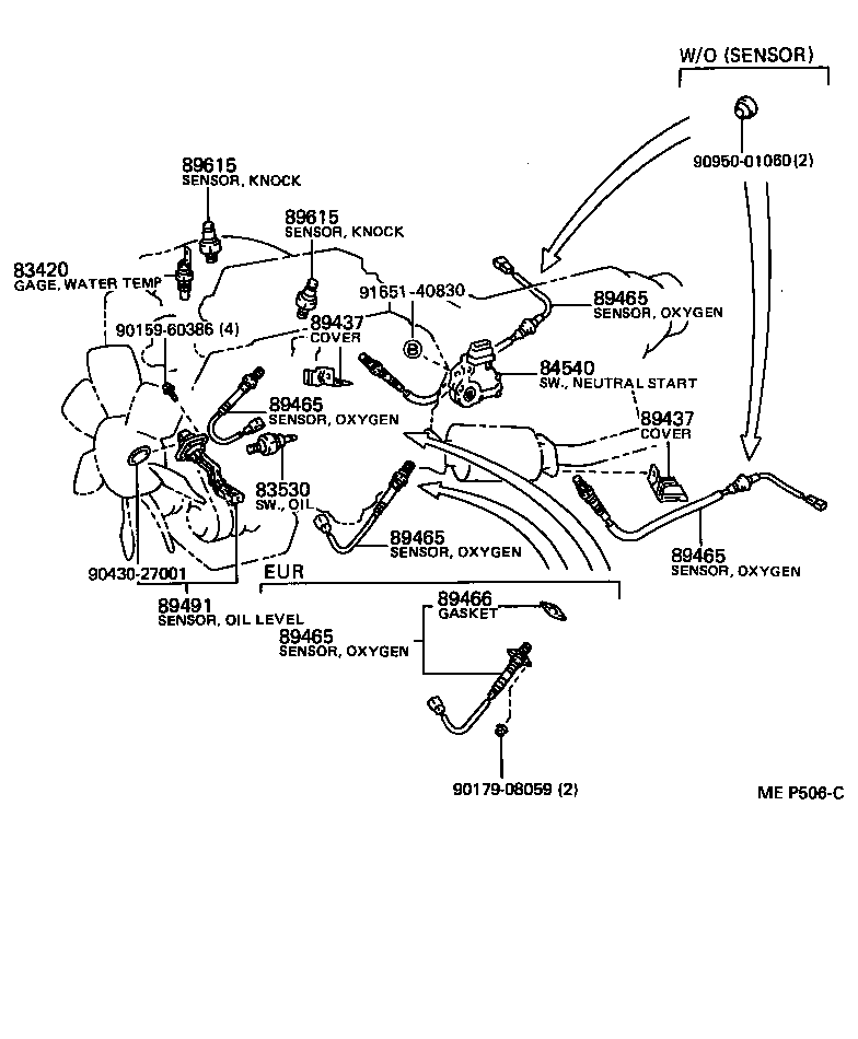  LS400 |  SWITCH RELAY COMPUTER