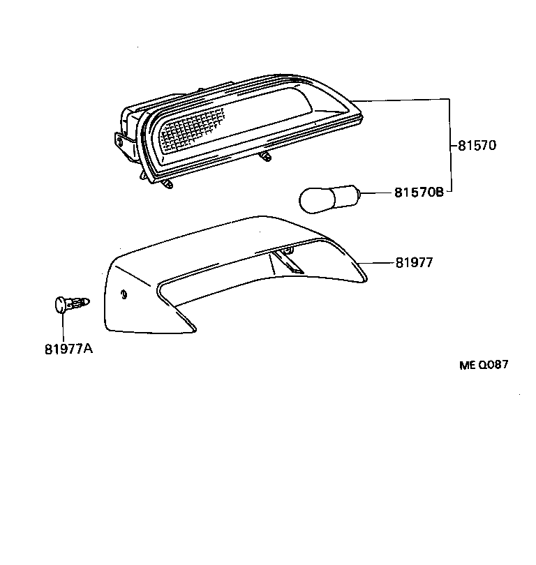  CAMRY |  CENTER STOP LAMP