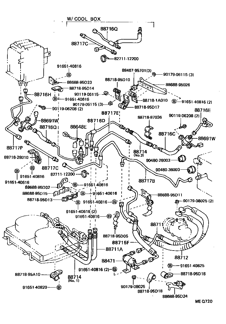  MODEL F |  HEATING AIR CONDITIONING COOLER PIPING