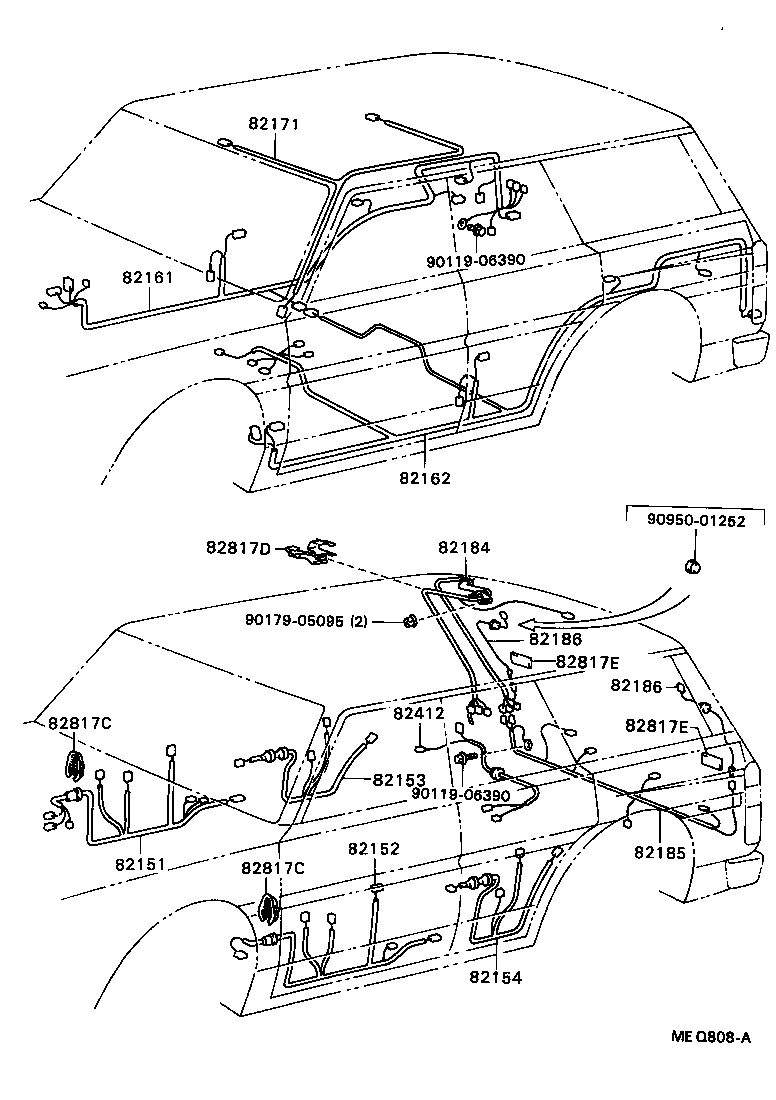  CRESSIDA WAGON |  WIRING CLAMP