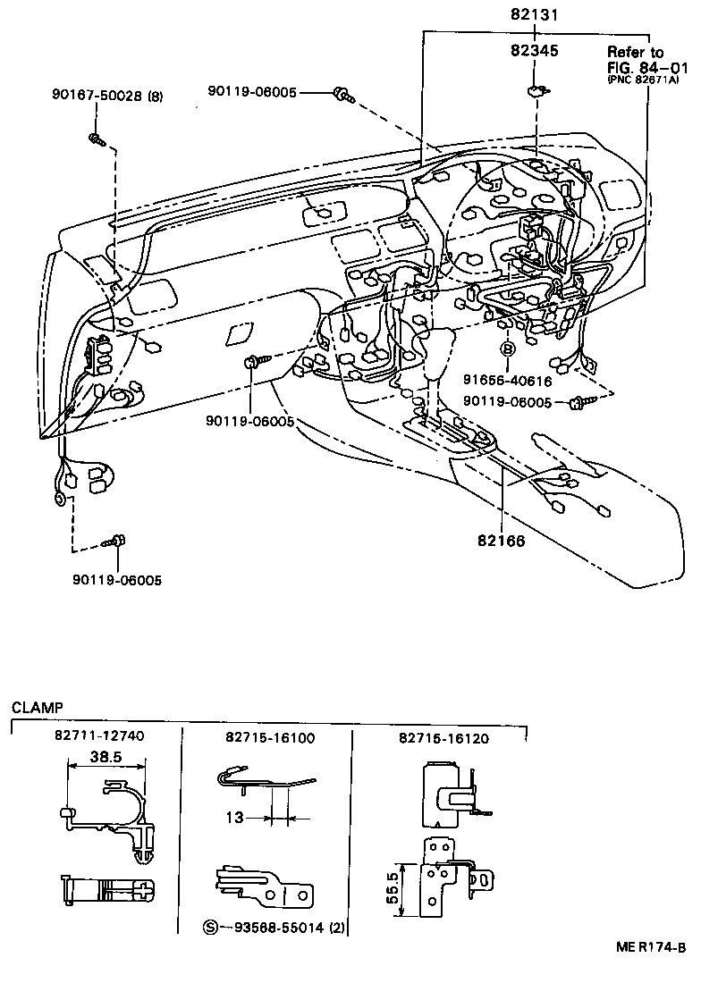  TERCEL |  WIRING CLAMP