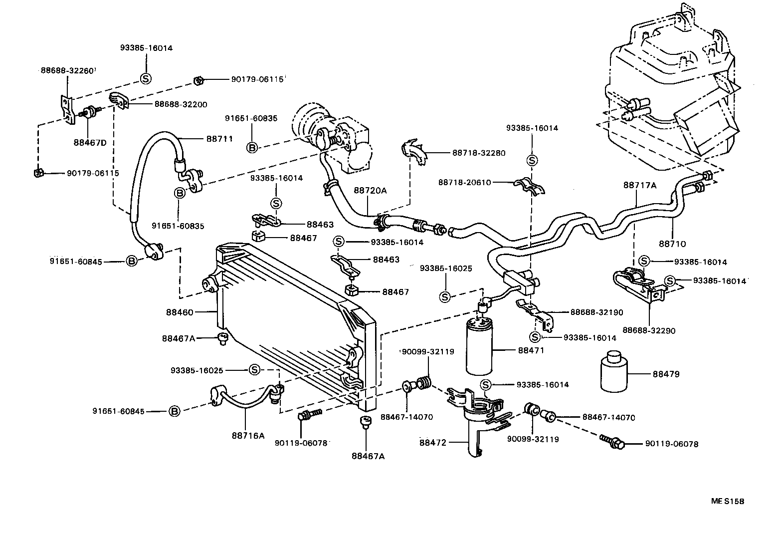  CAMRY |  HEATING AIR CONDITIONING COOLER PIPING