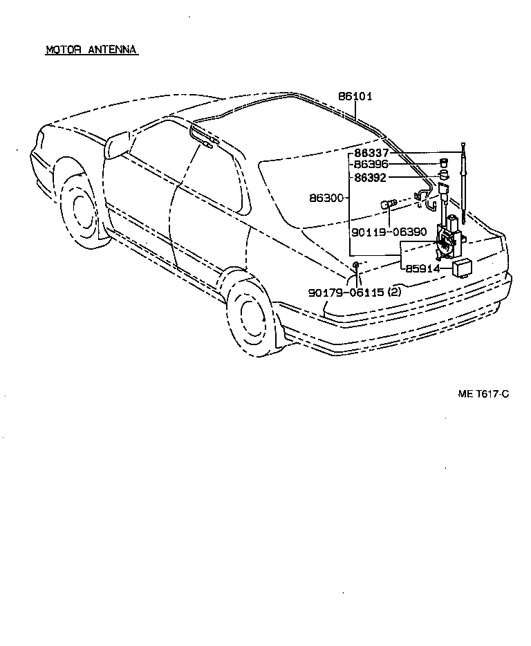  ES300 |  ANTENNA