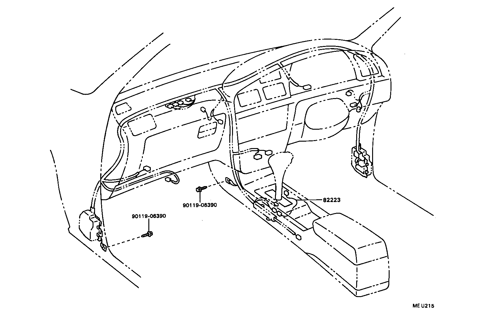  CAMRY JPP SED |  WIRING CLAMP