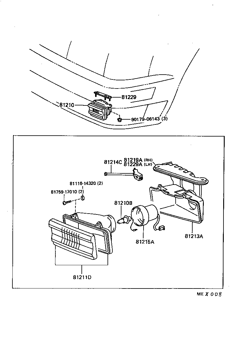  LS400 |  FOG LAMP