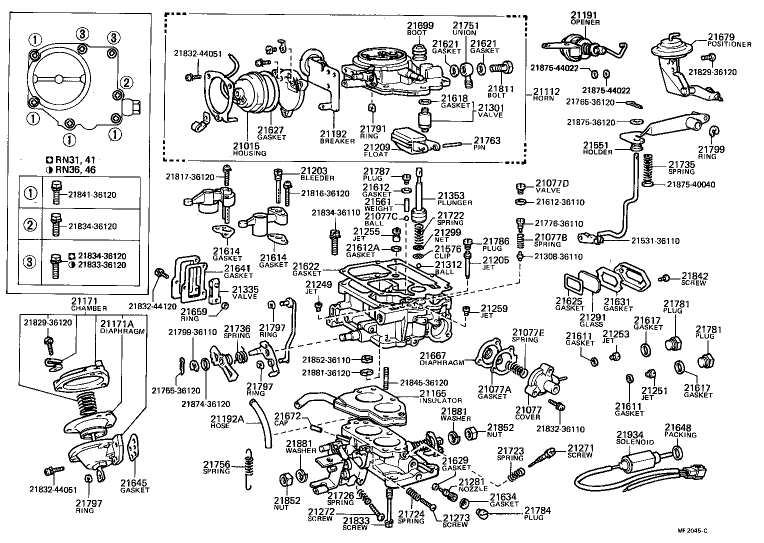  HILUX |  CARBURETOR