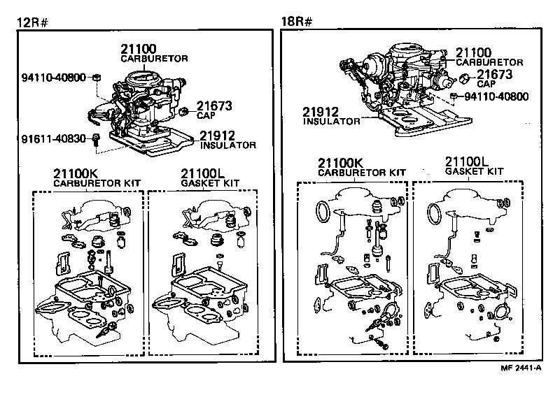  HILUX |  CARBURETOR ASSEMBLY