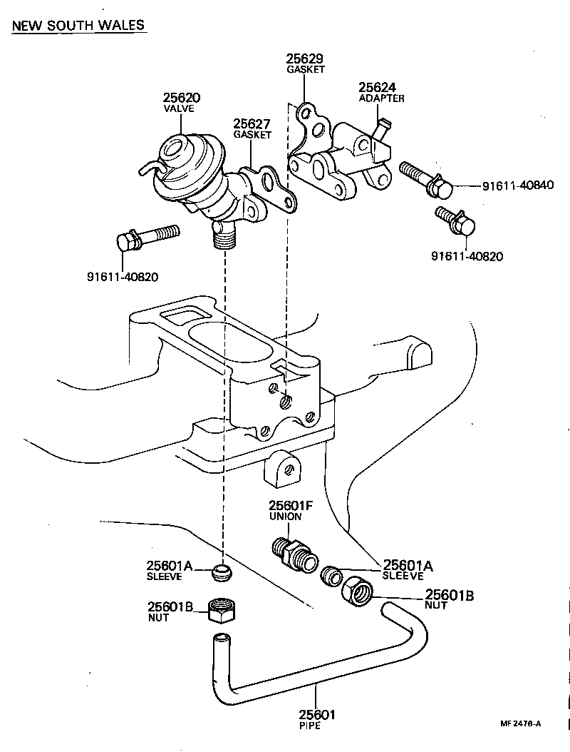  HILUX |  EXHAUST GAS RECIRCULATION SYSTEM