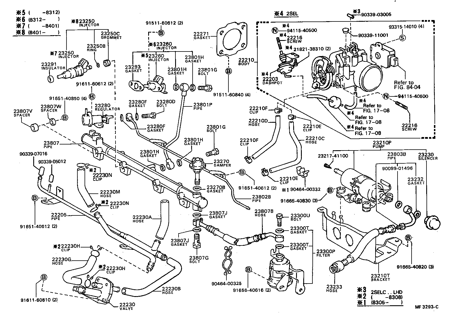  CAMRY VISTA |  FUEL INJECTION SYSTEM