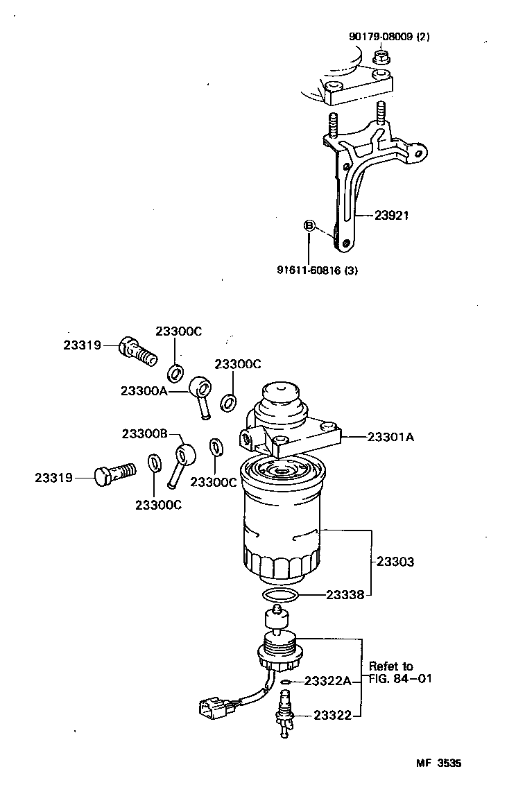  LAND CRUISER 70 |  FUEL FILTER