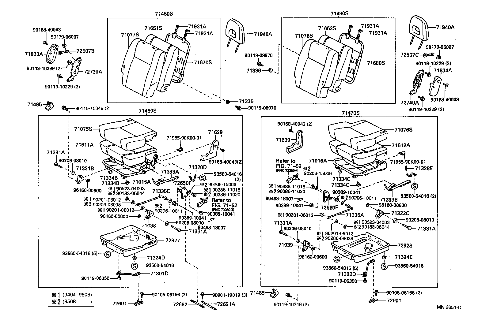  RAV4 |  SEAT SEAT TRACK