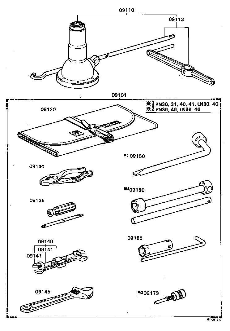  HILUX |  STANDARD TOOL