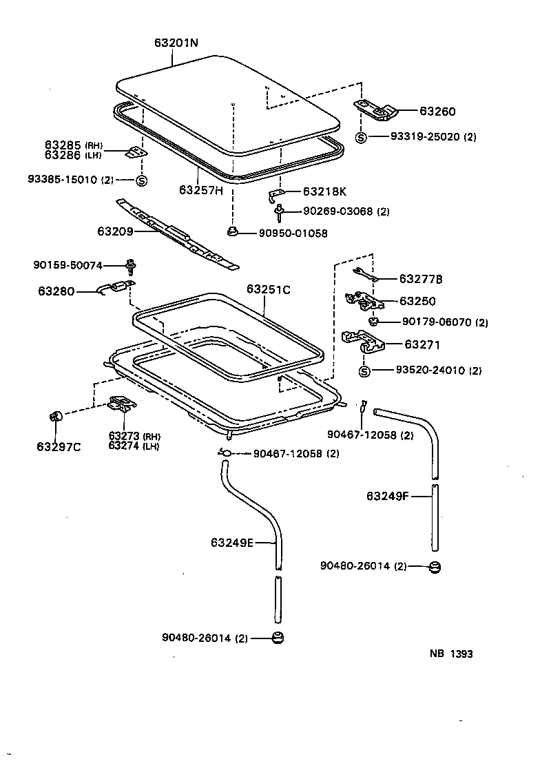  MEGA CRUISER |  ROOF PANEL BACK PANEL