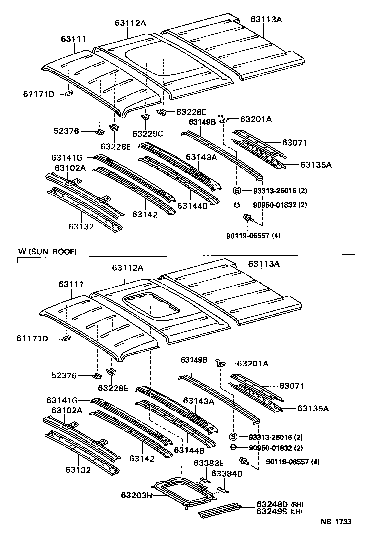  MEGA CRUISER |  ROOF PANEL BACK PANEL