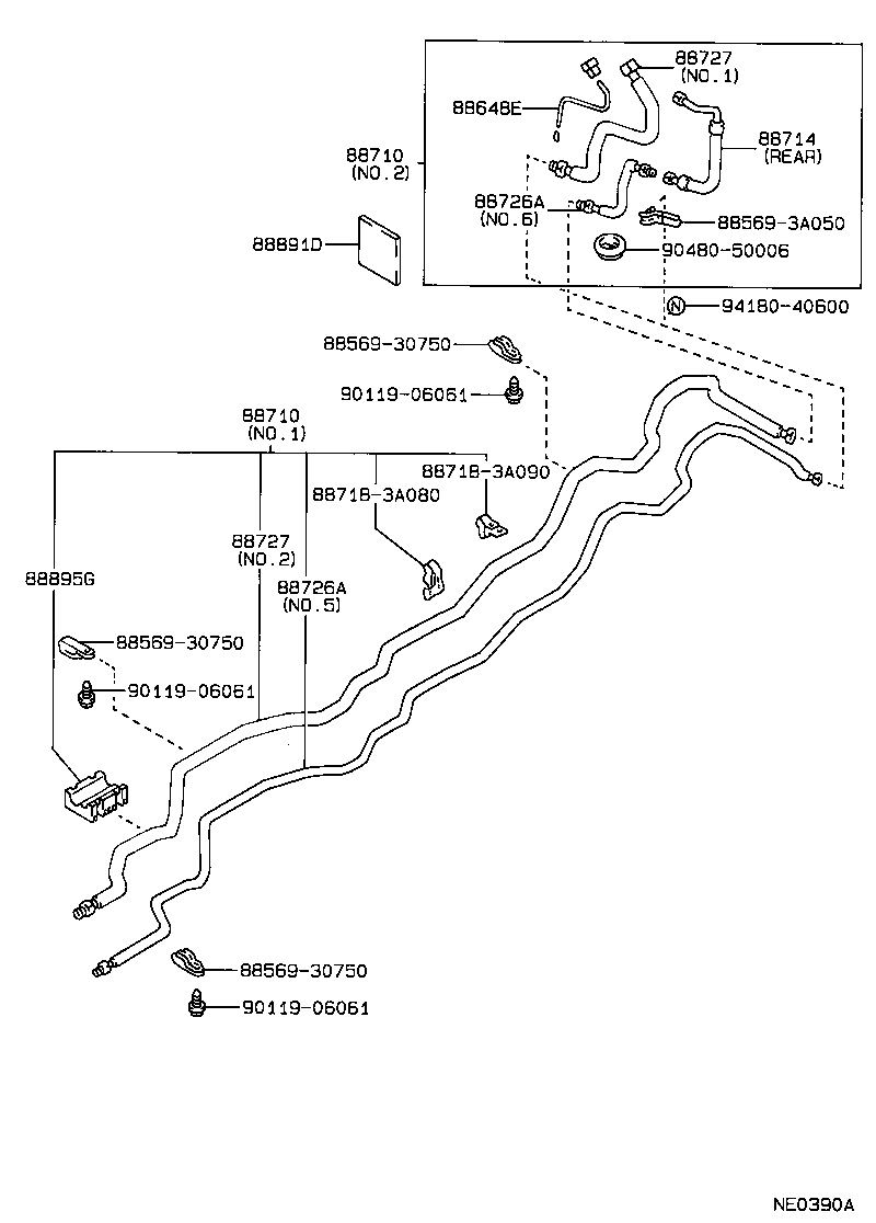  CROWN |  HEATING AIR CONDITIONING COOLER PIPING