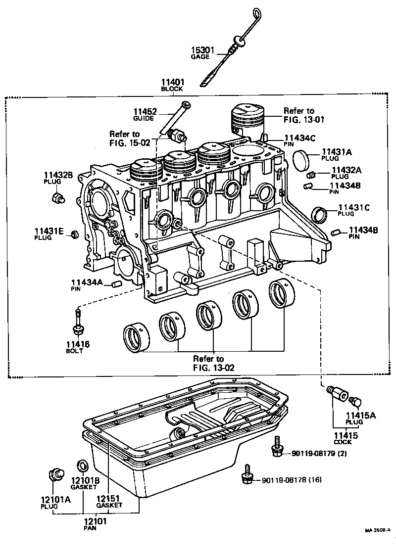  CRESSIDA |  CYLINDER BLOCK