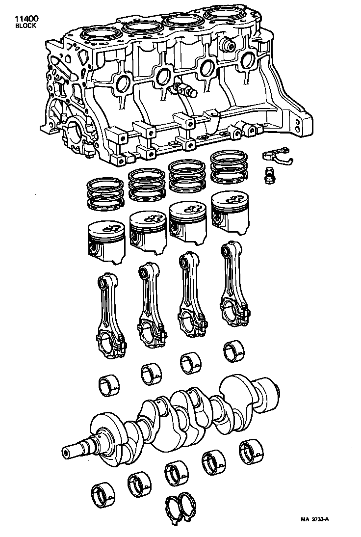  BLIZZARD |  SHORT BLOCK ASSEMBLY