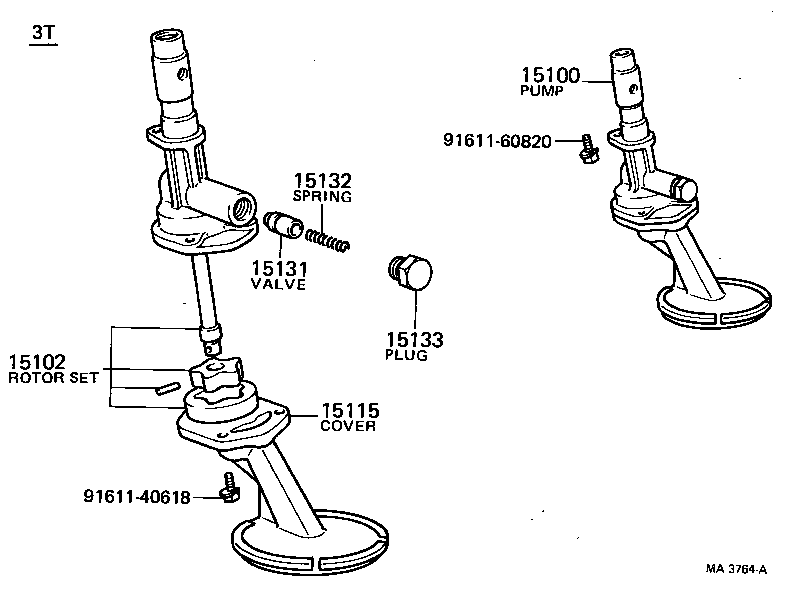  CRESSIDA |  ENGINE OIL PUMP